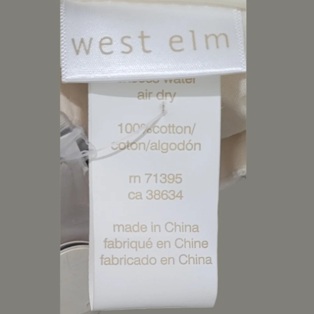 West Elm Sequins Hanging Christmas Stocking